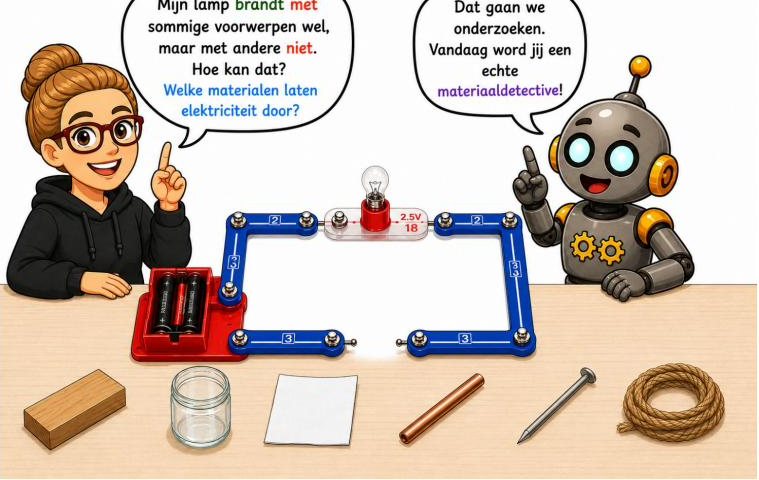 Welke materialen laten elektriciteit door?