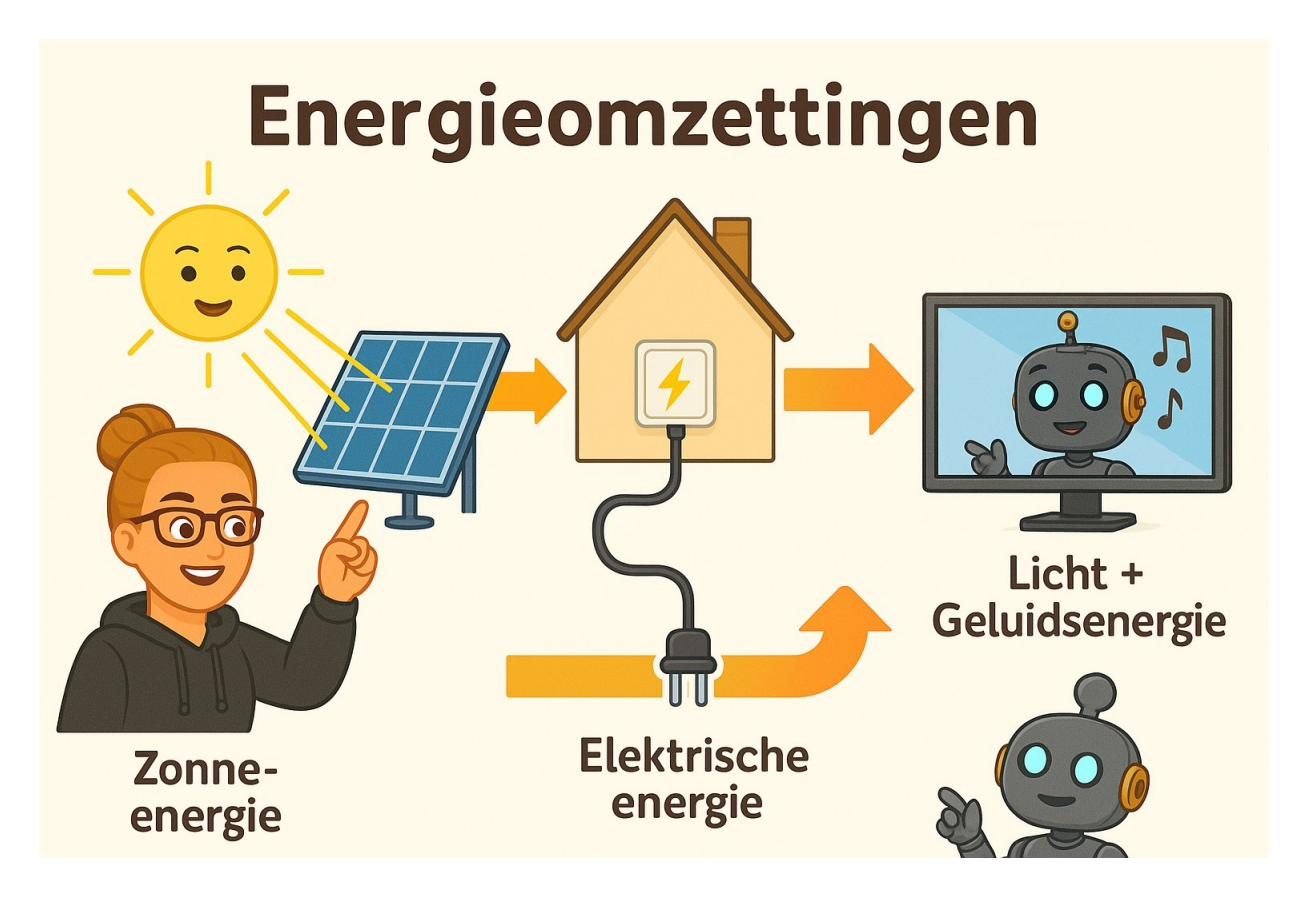 Energieomzettingen: zonne-energie