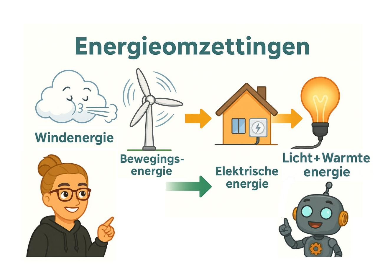Energieomzettingen: windenergie