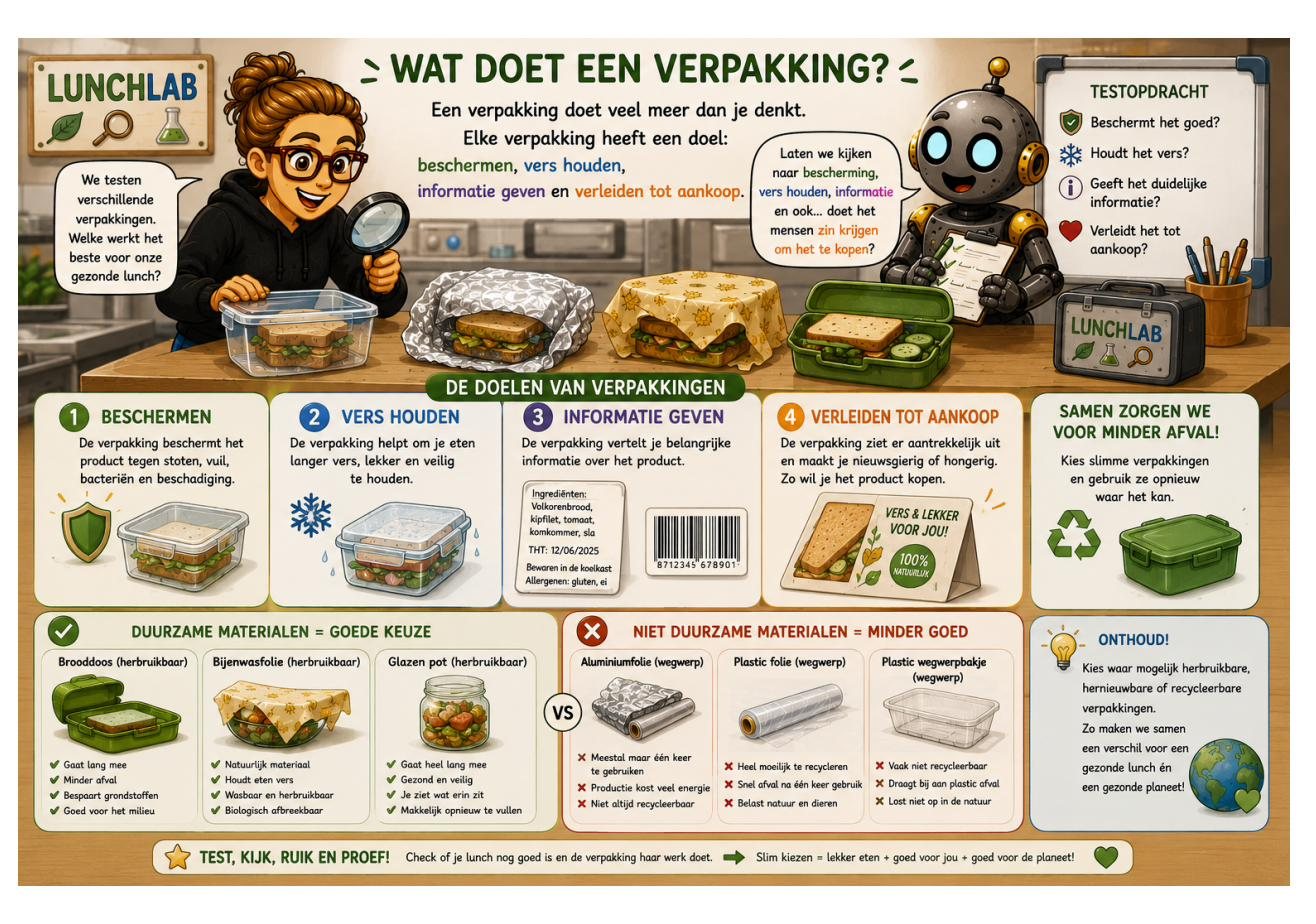 Wat doet een verpakking?