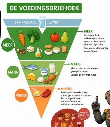 De voedingsdriehoek