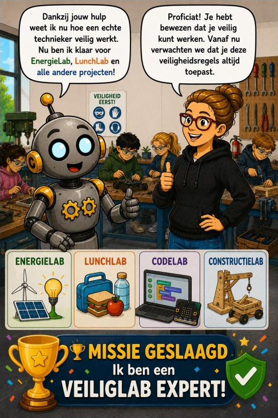 Missie geslaagd: ik ben een VeiligLab Expert